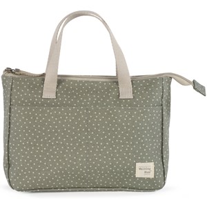Trousse de toilette à pois poppy mousse