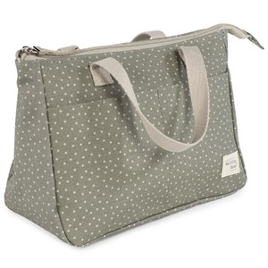 Trousse de toilette à pois poppy mousse