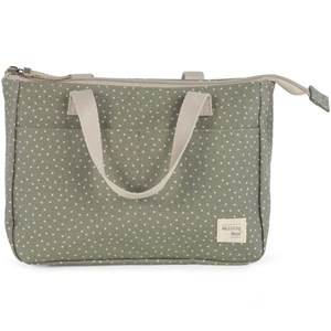 Trousse de toilette à pois poppy mousse