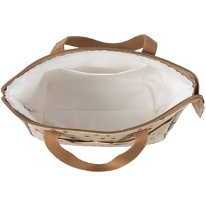 Trousse de toilette coeurs poppy cannelle