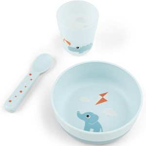 Coffret premier repas foodie playground bleu