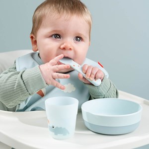 Coffret premier repas foodie playground rose