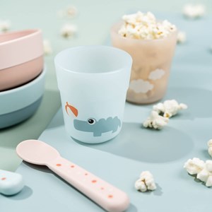 Coffret premier repas foodie playground rose