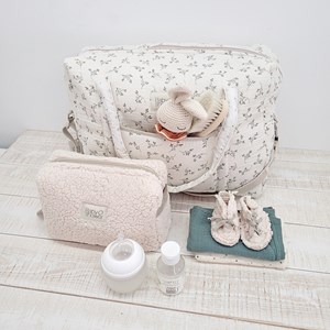 Sac de maternité camila olive bloom