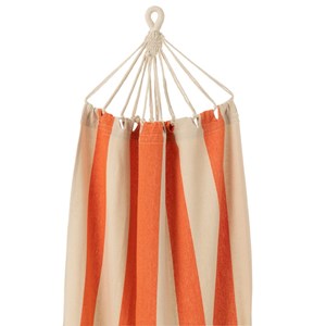 Hamac polyester orange h.1cm