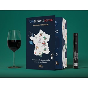 Calendrier de l'avent : tour de france des vins