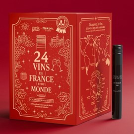 Calendrier de l'avent : 24 vins de france et du monde
