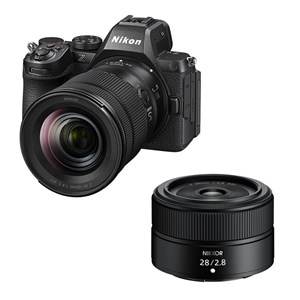 Nikon z5 ii + objectif z 24-120mm f4 s + z 28mm f2.8
