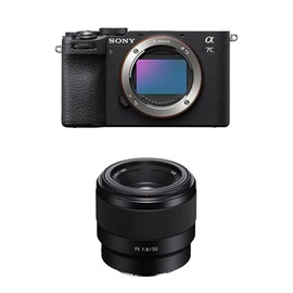 Sony alpha 7c ii noir + objectif fe 50m