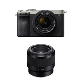 Sony alpha 7c ii silver + objectif fe 2