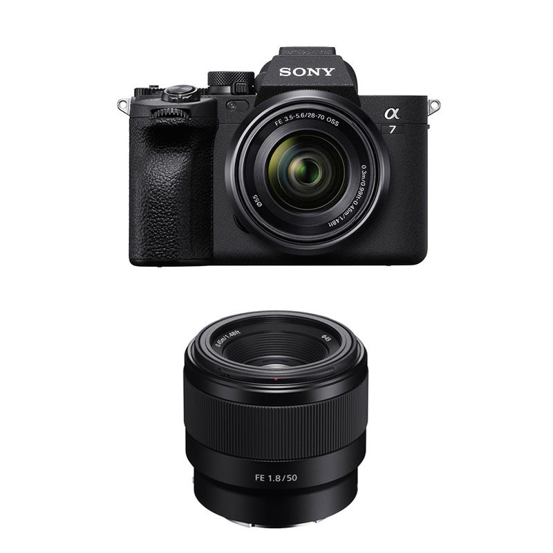 Sony - Sony alpha 7 iv + objectif fe 28-70mm +