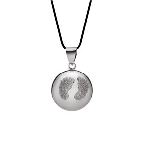 Bola de grossesse babyfeet black 