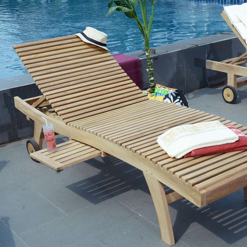 TECK'Attitude - Bain de soleil en teck beverly