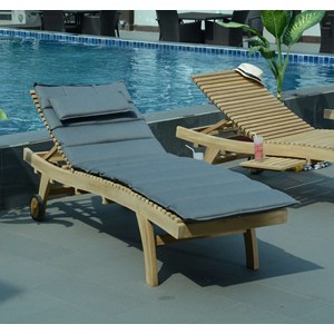 Bain de soleil en teck massif beverly