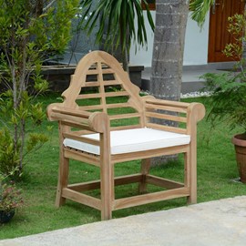 Coussin crème pour fauteuil marlborough