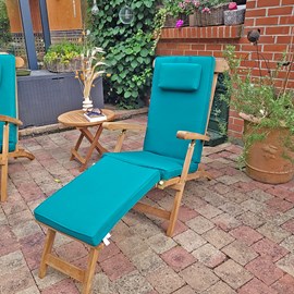 Chaise longue en teck massif bahia