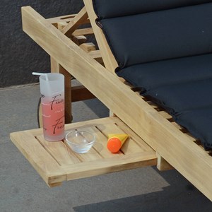 Bain de soleil en teck massif palawan