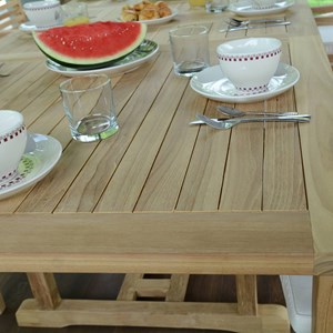 Salon de jardin teck kingston 8 places