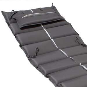 Matelas gris pour bain de soleil