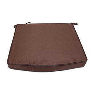Coussin chocolat pour fauteuils fixes