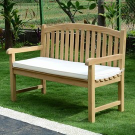 Coussin crème pour banc 130 cm