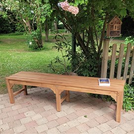 Banc en teck massif melbourne 180 cm