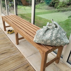 Banc en teck massif melbourne 180 cm
