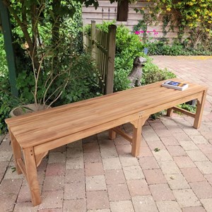 Banc en teck massif melbourne 180 cm