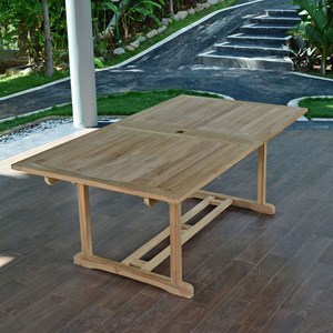 Table extensible teck sydney 294x110 cm