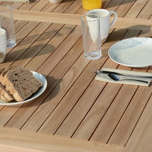 Salon de jardin teck caraibes 6 places