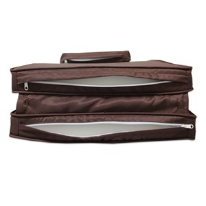 Matelas chocolat pour chaise longue