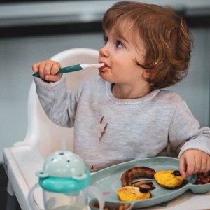 3 cuillères à double embout ourson