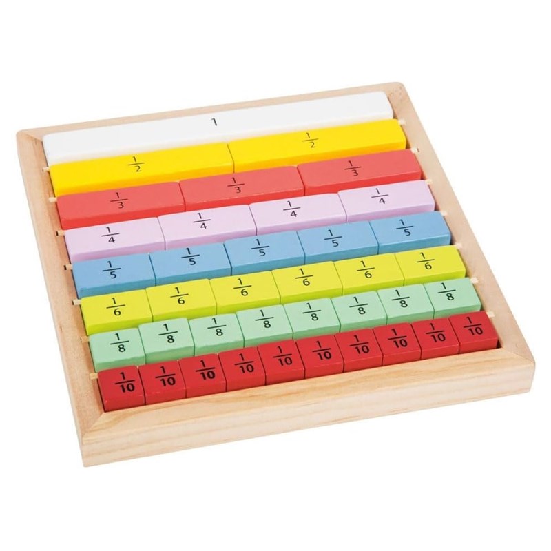 Jeu éducatif fractions