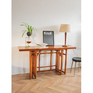 Table à manger modulable en bois n°436