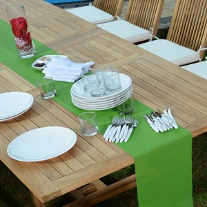 Salon de jardin en teck thira 12 places