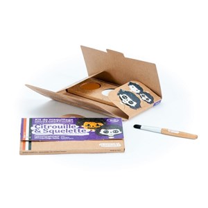 Kit de maquillage 3 couleurs citrouille