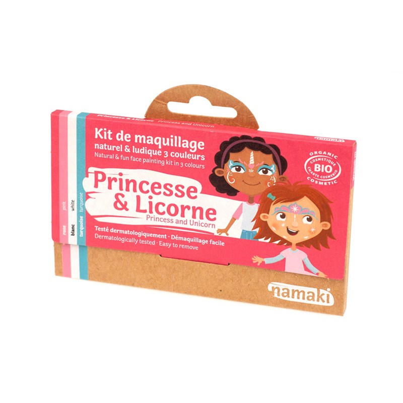 Kit de maquillage 3 couleurs princesse