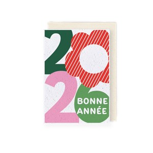 Carte à planter 2026 « 2026 bonne année »