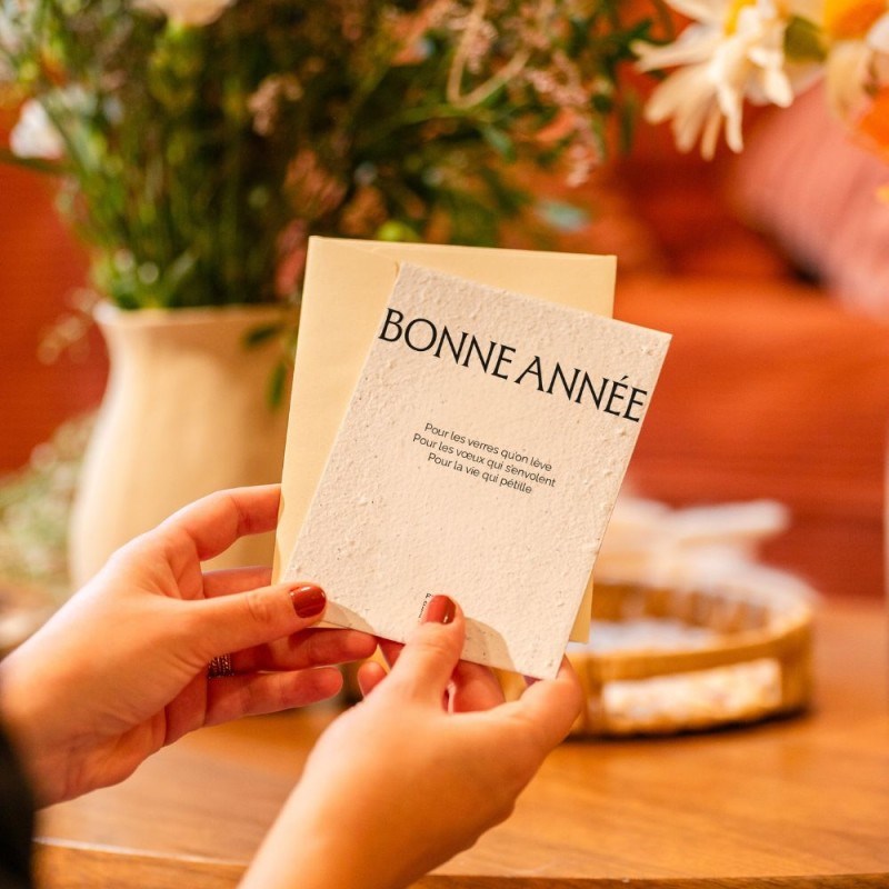 Carte à planter 2026 « bonne année »