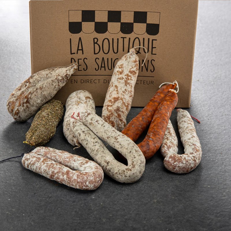 Box saucissons artisanaux déclassés