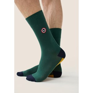 Lot de 3 chaussettes mi-hautes en coton  - multicolore 39-41