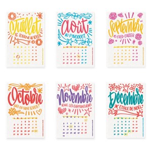 Calendrier à planter 2026, l’art et la couleur, 13 graines