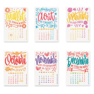 Calendrier 2026 à Planter - Papier De Graines Recyclé - Calendrier Familial 12 Mois écolo