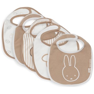 Lot de 5 bavoirs imperméables miffy heads