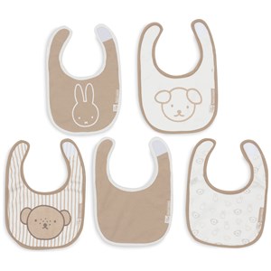 Lot de 5 bavoirs imperméables miffy heads