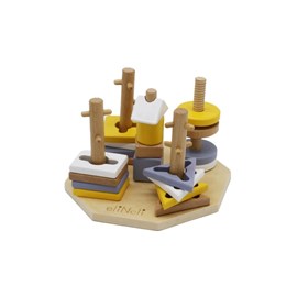 Jouet en bois à formes à trier