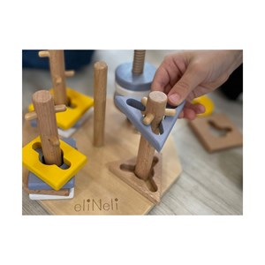 Jouet en bois à formes à trier