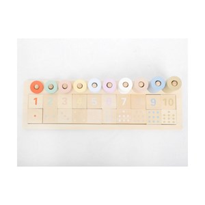 Compteur montessori en bois