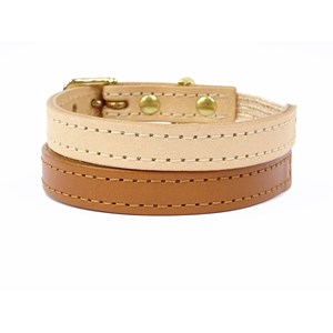 Collier pour chat panthera tigris by maurice en cuir - taille 2 - marron