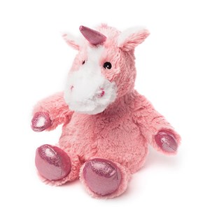 Bouillotte peluche naturelle licorne cos